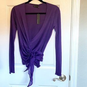 The Limited Wrap Waist Top